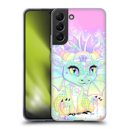 Sheena Pike Dragons Sweet Pastel Lil Dragonz Soft Gel Case for Samsung Galaxy S22+ 5G