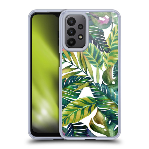 Mark Ashkenazi Banana Life Tropical Leaves Soft Gel Case for Samsung Galaxy A23 / 5G (2022)