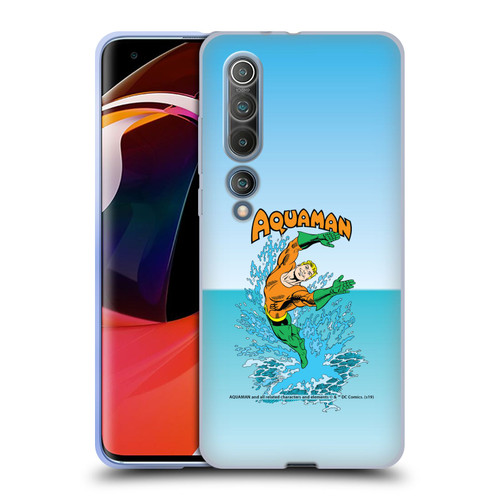 Aquaman DC Comics Fast Fashion Splash Soft Gel Case for Xiaomi Mi 10 5G / Mi 10 Pro 5G