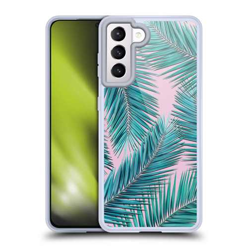 Mark Ashkenazi Banana Life Palm Tree Soft Gel Case for Samsung Galaxy S21 5G