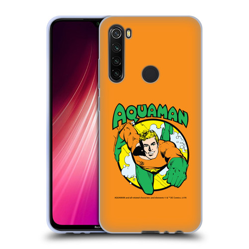 Aquaman DC Comics Fast Fashion Swim 2 Soft Gel Case for Xiaomi Redmi Note 8T