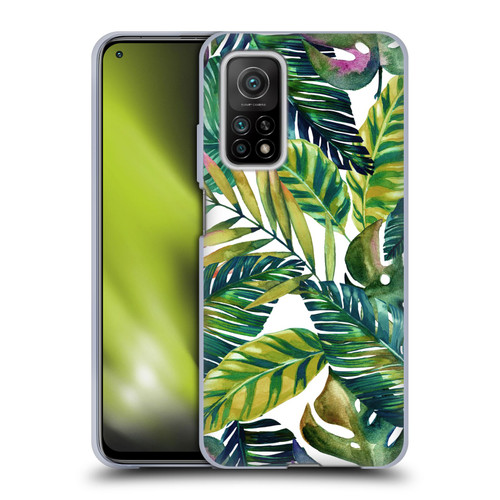 Mark Ashkenazi Banana Life Tropical Leaves Soft Gel Case for Xiaomi Mi 10T 5G