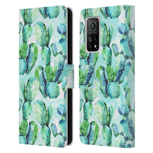 Mark Ashkenazi Banana Life Cactus Leather Book Wallet Case Cover For Xiaomi Mi 10T 5G