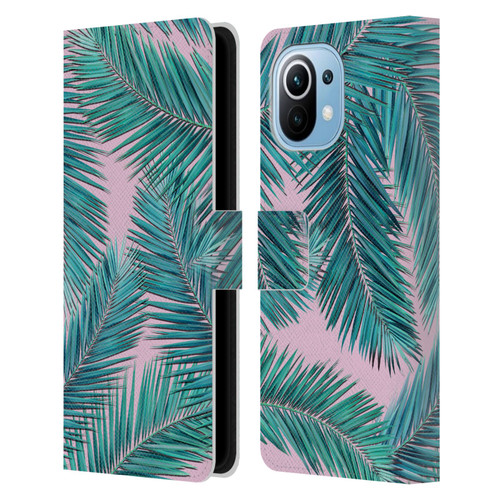 Mark Ashkenazi Banana Life Palm Tree Leather Book Wallet Case Cover For Xiaomi Mi 11