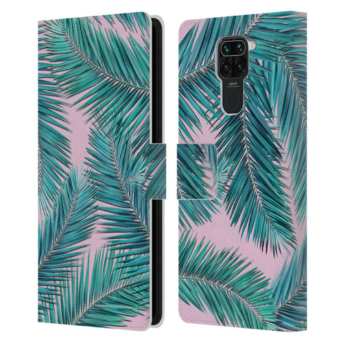 Mark Ashkenazi Banana Life Palm Tree Leather Book Wallet Case Cover For Xiaomi Redmi Note 9 / Redmi 10X 4G