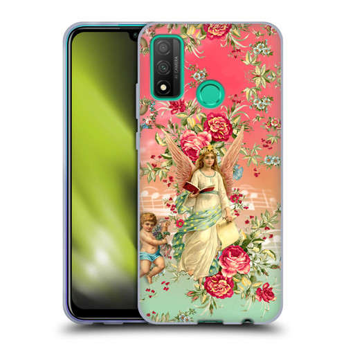 Mark Ashkenazi Florals Angels Soft Gel Case for Huawei P Smart (2020)