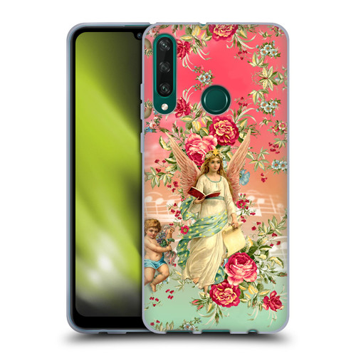 Mark Ashkenazi Florals Angels Soft Gel Case for Huawei Y6p