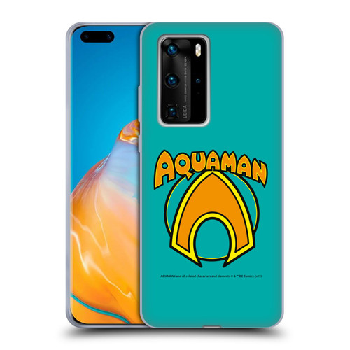 Aquaman DC Comics Logo Classic Soft Gel Case for Huawei P40 Pro / P40 Pro Plus 5G