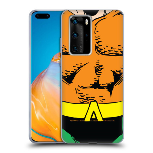 Aquaman DC Comics Logo Uniform Soft Gel Case for Huawei P40 Pro / P40 Pro Plus 5G
