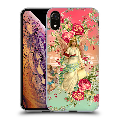 Mark Ashkenazi Florals Angels Soft Gel Case for Apple iPhone XR