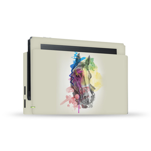 Mark Ashkenazi Art Mix Horse Vinyl Sticker Skin Decal Cover for Nintendo Switch Console & Dock