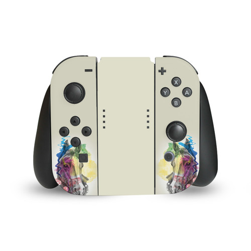 Mark Ashkenazi Art Mix Horse Vinyl Sticker Skin Decal Cover for Nintendo Switch Joy Controller