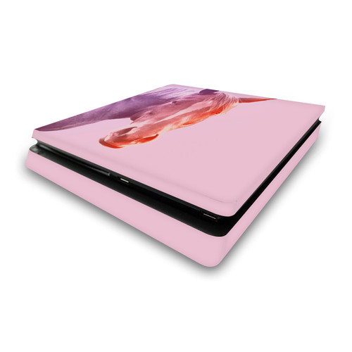 Mark Ashkenazi Art Mix Pastel Horse Vinyl Sticker Skin Decal Cover for Sony PS4 Slim Console