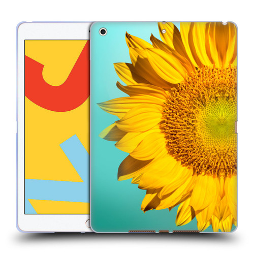 Mark Ashkenazi Florals Sunflowers Soft Gel Case for Apple iPad 10.2 2019/2020/2021