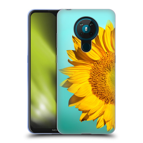 Mark Ashkenazi Florals Sunflowers Soft Gel Case for Nokia 5.3