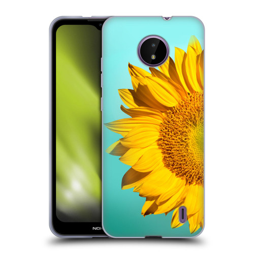 Mark Ashkenazi Florals Sunflowers Soft Gel Case for Nokia C10 / C20