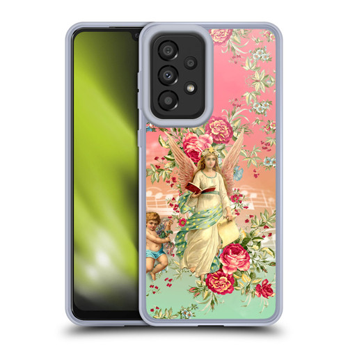 Mark Ashkenazi Florals Angels Soft Gel Case for Samsung Galaxy A33 5G (2022)