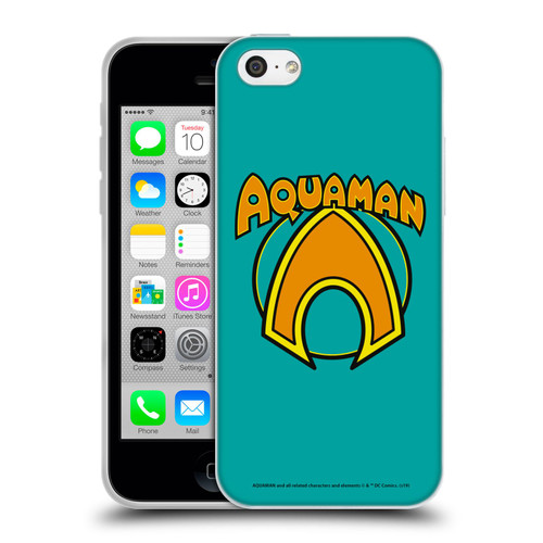 Aquaman DC Comics Logo Classic Soft Gel Case for Apple iPhone 5c
