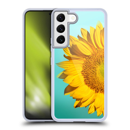 Mark Ashkenazi Florals Sunflowers Soft Gel Case for Samsung Galaxy S22 5G