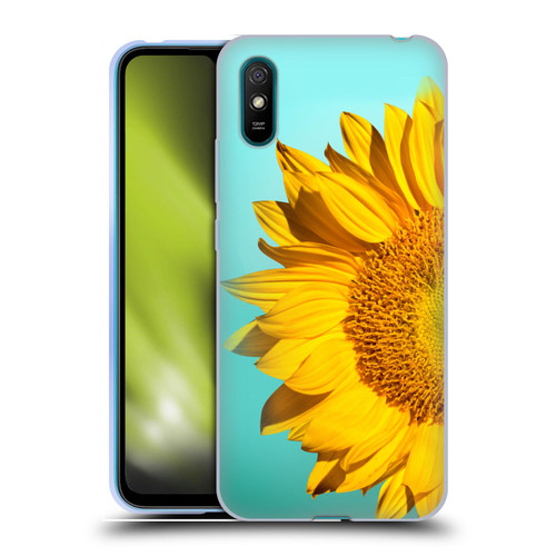 Mark Ashkenazi Florals Sunflowers Soft Gel Case for Xiaomi Redmi 9A / Redmi 9AT