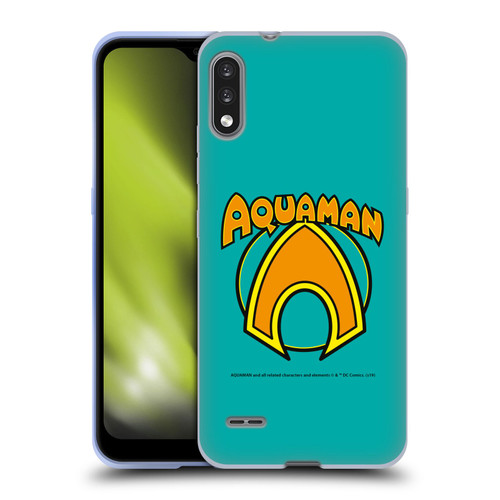 Aquaman DC Comics Logo Classic Soft Gel Case for LG K22