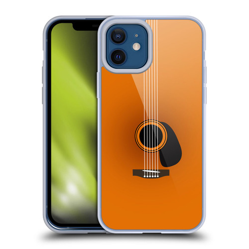 Mark Ashkenazi Music Guitar Minimal Soft Gel Case for Apple iPhone 12 / iPhone 12 Pro