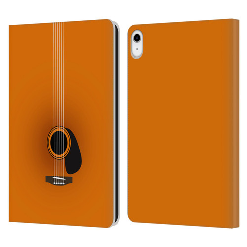 Mark Ashkenazi Music Guitar Minimal Leather Book Wallet Case Cover For Apple iPad 10.9 (2022)