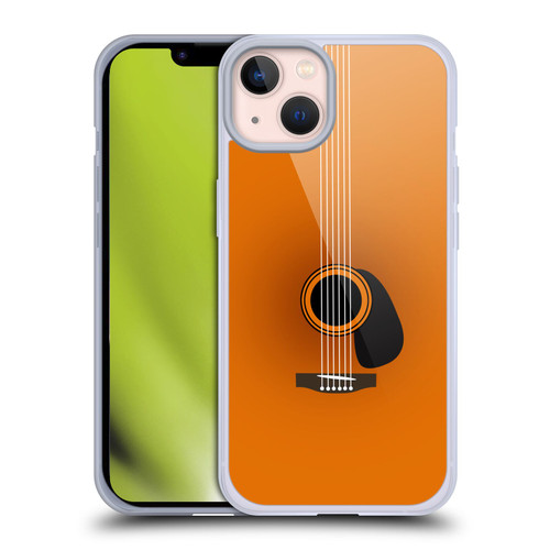 Mark Ashkenazi Music Guitar Minimal Soft Gel Case for Apple iPhone 13