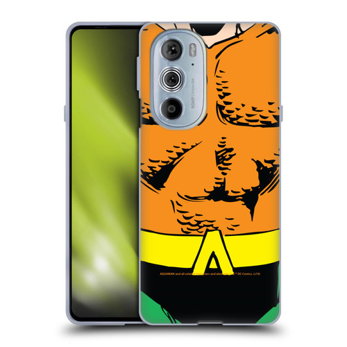 Aquaman DC Comics Logo Uniform Soft Gel Case for Motorola Edge X30