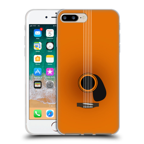Mark Ashkenazi Music Guitar Minimal Soft Gel Case for Apple iPhone 7 Plus / iPhone 8 Plus