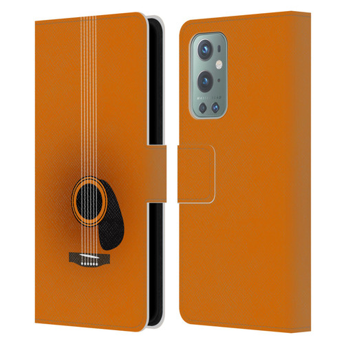 Mark Ashkenazi Music Guitar Minimal Leather Book Wallet Case Cover For OnePlus 9