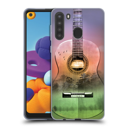 Mark Ashkenazi Music Map Soft Gel Case for Samsung Galaxy A21 (2020)