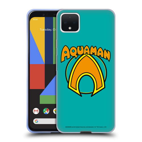 Aquaman DC Comics Logo Classic Soft Gel Case for Google Pixel 4 XL