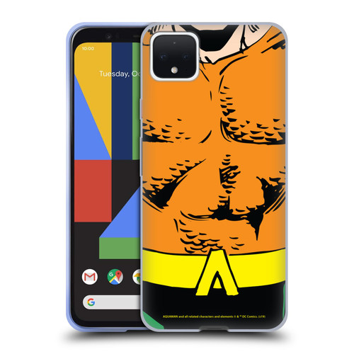 Aquaman DC Comics Logo Uniform Soft Gel Case for Google Pixel 4 XL