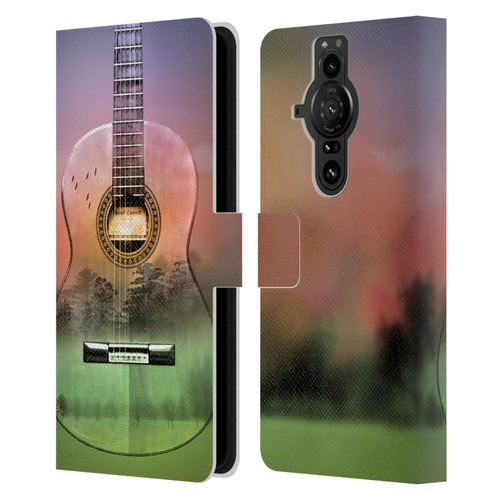 Mark Ashkenazi Music Map Leather Book Wallet Case Cover For Sony Xperia Pro-I