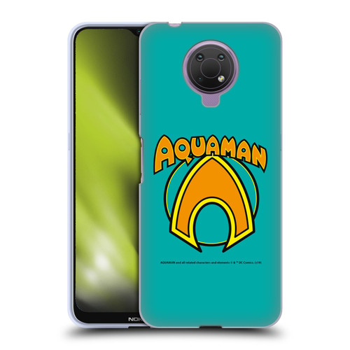 Aquaman DC Comics Logo Classic Soft Gel Case for Nokia G10