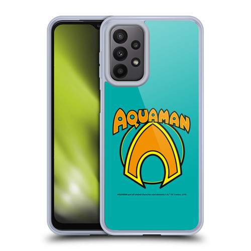 Aquaman DC Comics Logo Classic Soft Gel Case for Samsung Galaxy A23 / 5G (2022)
