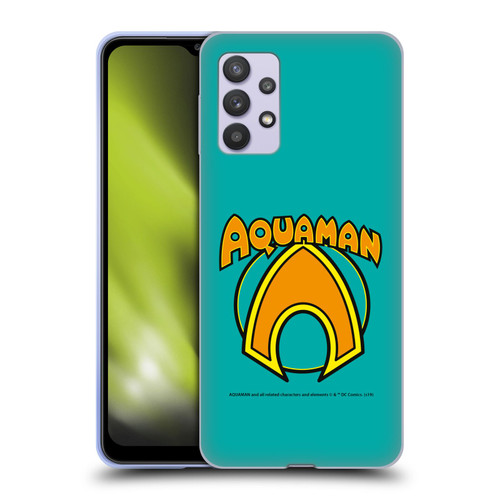Aquaman DC Comics Logo Classic Soft Gel Case for Samsung Galaxy A32 5G / M32 5G (2021)