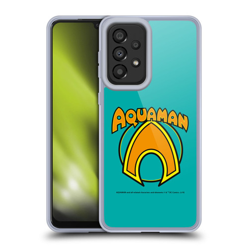 Aquaman DC Comics Logo Classic Soft Gel Case for Samsung Galaxy A33 5G (2022)