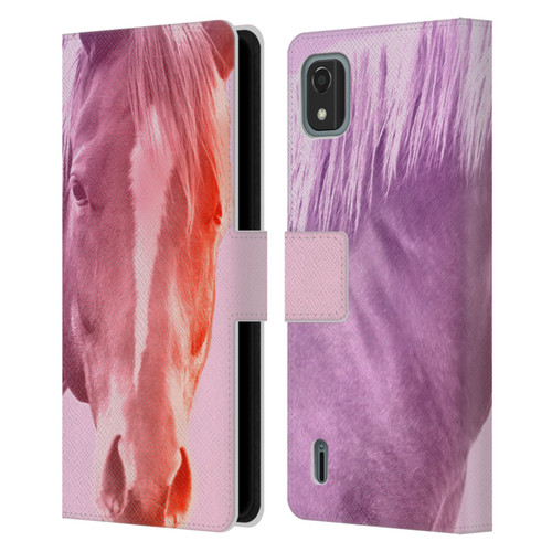 Mark Ashkenazi Pastel Potraits Horse Leather Book Wallet Case Cover For Nokia C2 2nd Edition