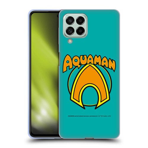Aquaman DC Comics Logo Classic Soft Gel Case for Samsung Galaxy M53 (2022)