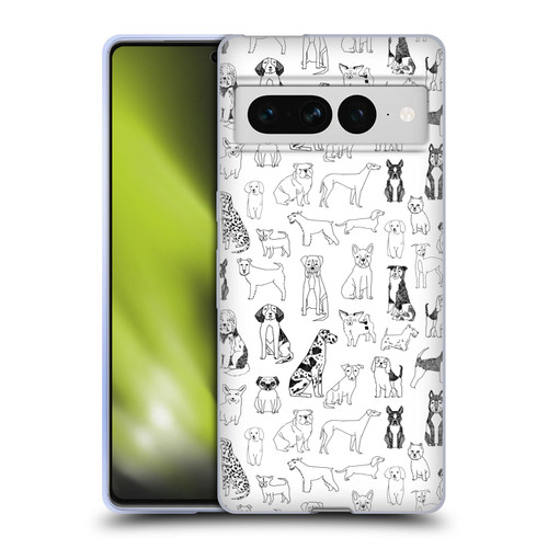 Andrea Lauren Design Animals Canine Line Soft Gel Case for Google Pixel 7 Pro