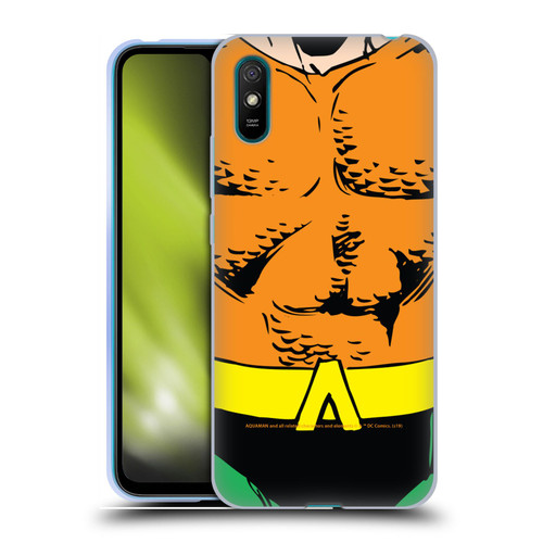 Aquaman DC Comics Logo Uniform Soft Gel Case for Xiaomi Redmi 9A / Redmi 9AT