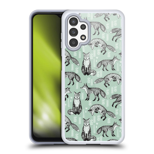 Andrea Lauren Design Animals Fox Soft Gel Case for Samsung Galaxy A13 (2022)