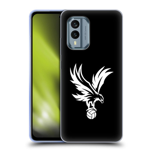 Crystal Palace FC Crest Eagle Grey Soft Gel Case for Nokia X30