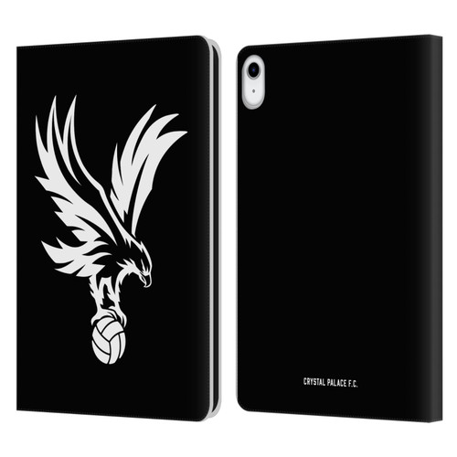 Crystal Palace FC Crest Eagle Grey Leather Book Wallet Case Cover For Apple iPad 10.9 2022/2025