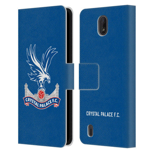 Crystal Palace FC Crest Plain Leather Book Wallet Case Cover For Nokia C01 Plus/C1 2nd Edition