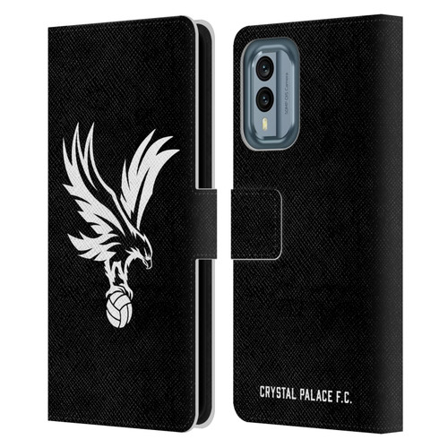 Crystal Palace FC Crest Eagle Grey Leather Book Wallet Case Cover For Nokia X30