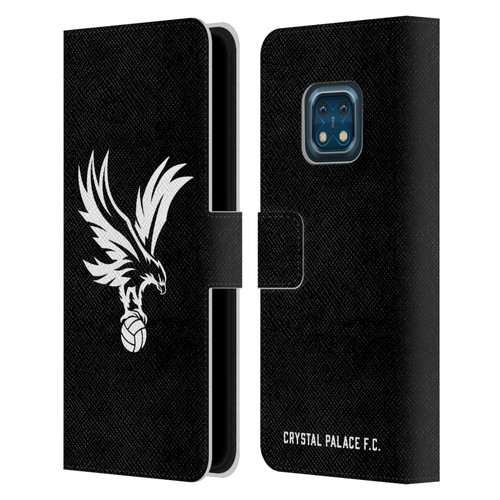 Crystal Palace FC Crest Eagle Grey Leather Book Wallet Case Cover For Nokia XR20