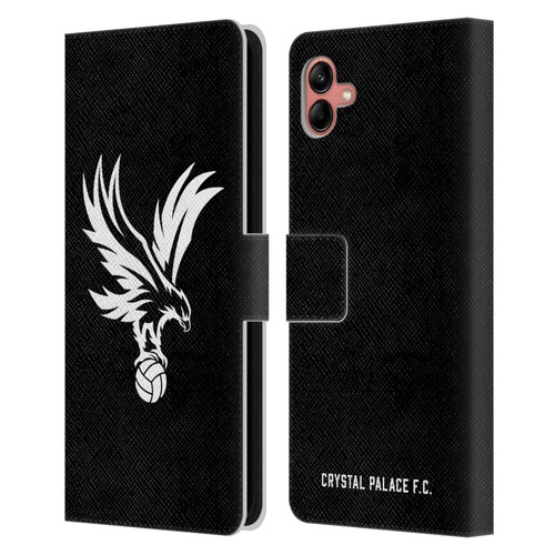 Crystal Palace FC Crest Eagle Grey Leather Book Wallet Case Cover For Samsung Galaxy A04 (2022)